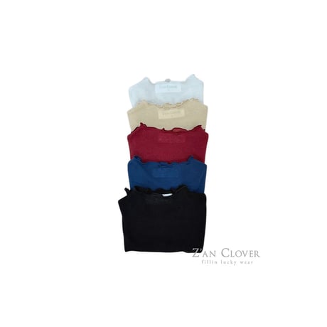 【予約】ZC sheer layered long tee