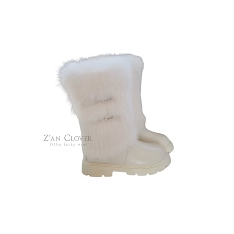 【予約】ZC lux fur boots