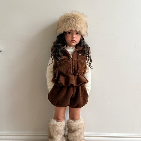 【予約】EM fur legwarmer