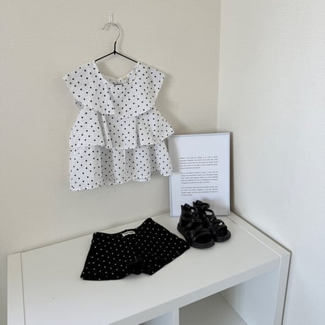 【即納】dot highwaist short pt