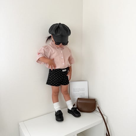 【即納】dot highwaist short pt