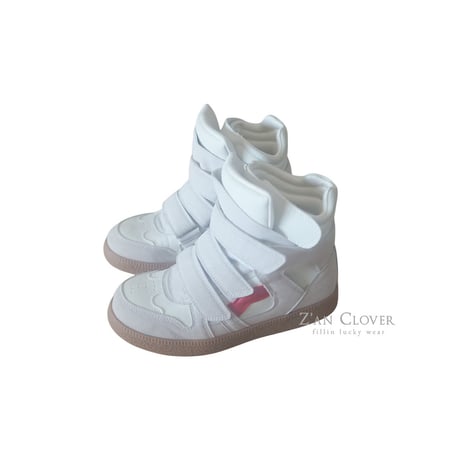 【予約】ZC belt highcut sneaker