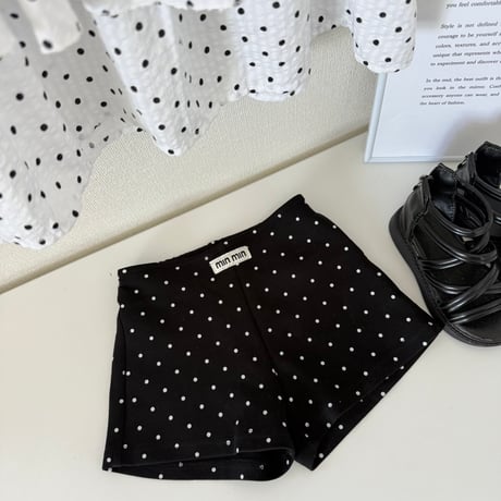【即納】dot highwaist short pt