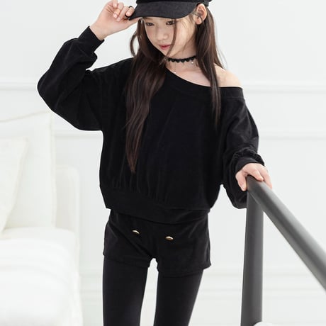 【予約】ZC offshoulder soft velour mtm