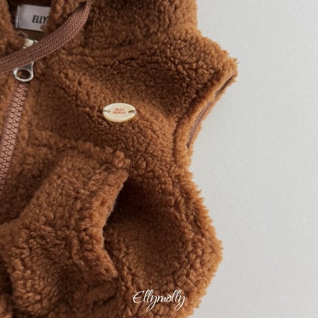 【予約】EM bear hood vest