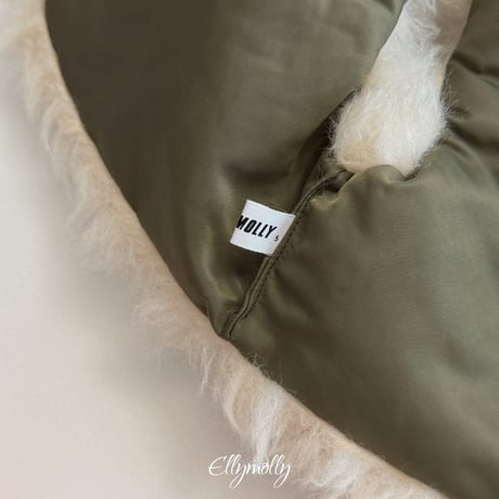 【予約】EM reversible fur vest