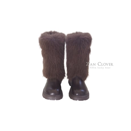 【予約】ZC lux fur boots