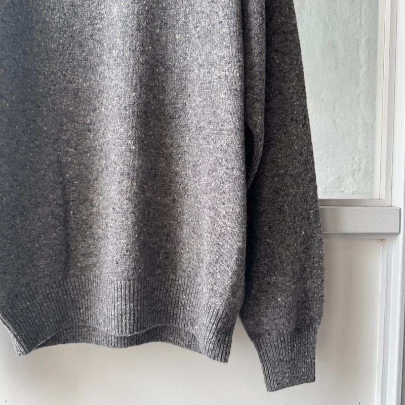 AURALEE CASHMERE NEP KNIT POLO | Less Higashikawa