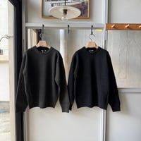 AURALEE　SUPER FINE WOOL RIB KNIT P/O