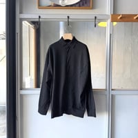 COMOLI　ウール 襟付きカーディガン