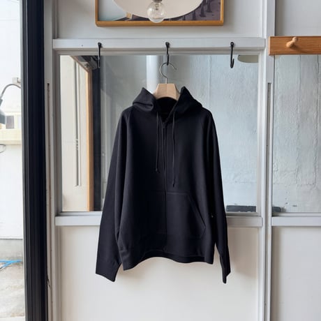 COMOLI　ウールニット ジップパーカー