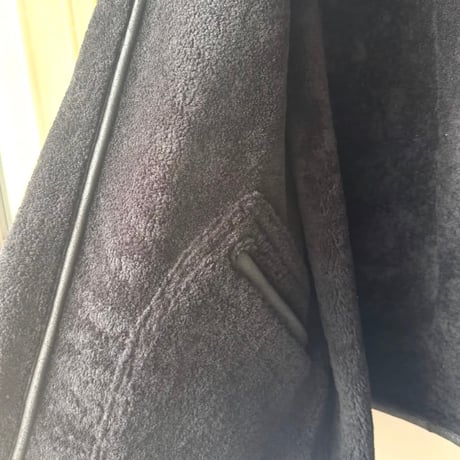 AURALEE　MERINO MOUTON ZIP BLOUSON