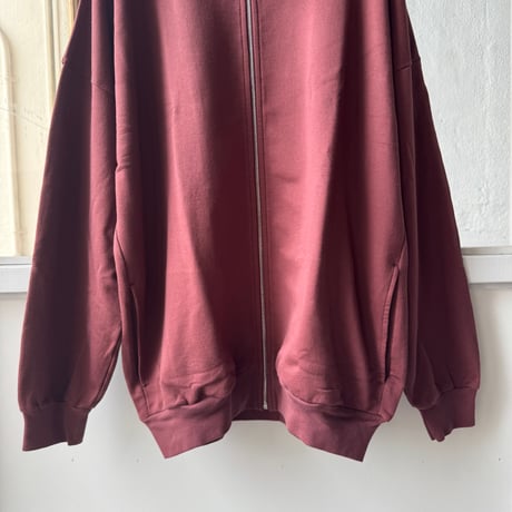 AURALEE　SUPER HIGH GAUGE SWEAT ZIP BLOUSON