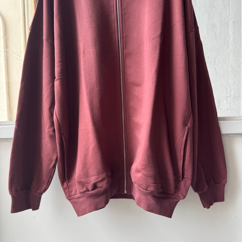 AURALEE SUPER HIGH GAUGE SWEAT ZIP BLOUSON | Le