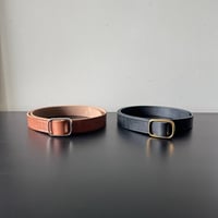 AURALEE　REVERSIBLE BUCKLE BELT