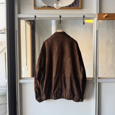 ssstein　  GOAT SUEDE ZIP JACKET