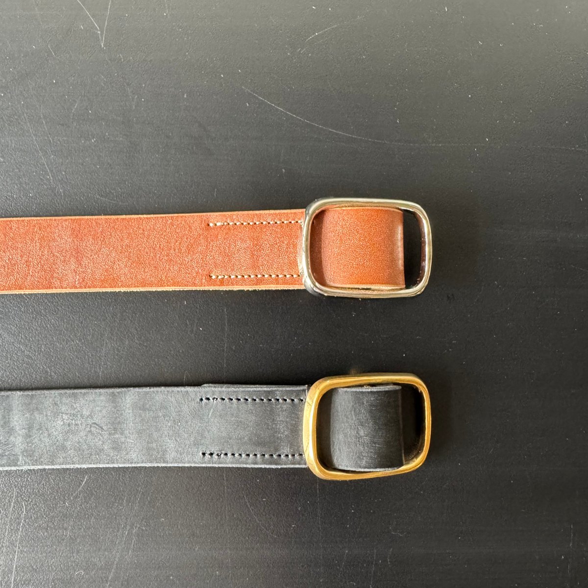 AURALEE REVERSIBLE BUCKLE BELT | Less Higashikawa