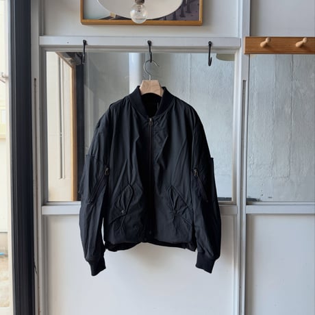 COMOLI　コットンナイロン ミリタリーブルゾン