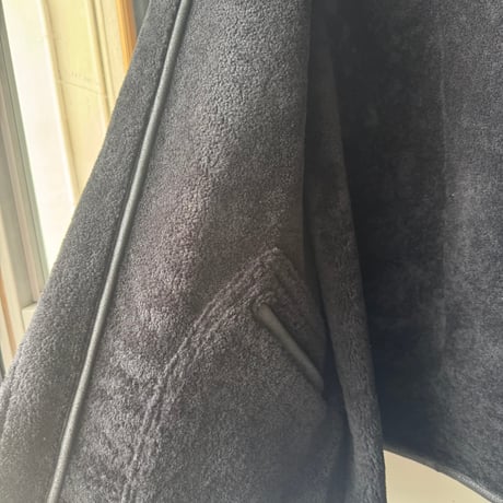 AURALEE　MERINO MOUTON ZIP BLOUSON