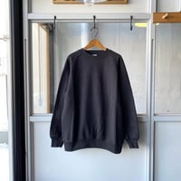 COMOLI　コットン裏毛クルーネック