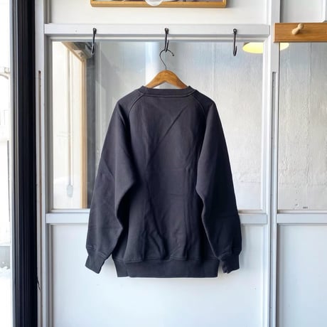 COMOLI　コットン裏毛クルーネック