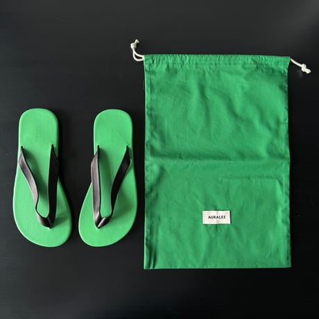 AURALEE　SOFT LEATHER FLIP-FLOPS