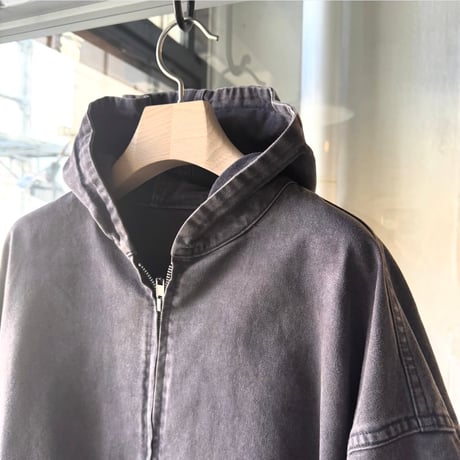 ssstein　  SULFUR DYED OXFORD VINTAGE HOOD JACKET