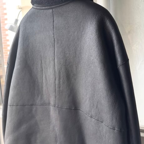 AURALEE　MERINO MOUTON ZIP BLOUSON