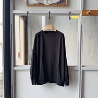 COMOLI　THINコットン クルーネック