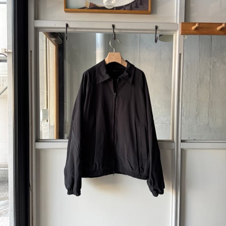 Antwort　LEATHER PIPED COTTON GABARDINE JACKET