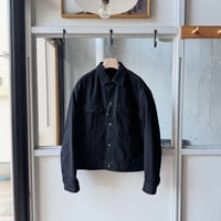 COMOLI　ブラックデニム ジャケット