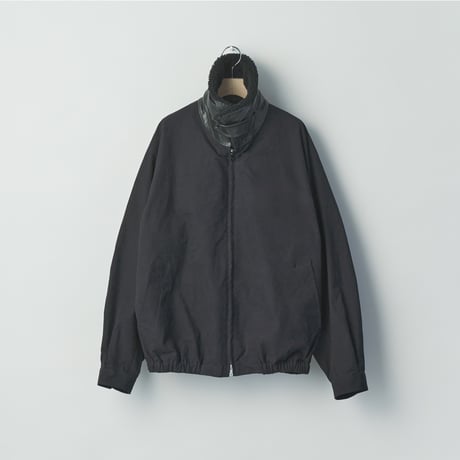 ssstein　  DETATCHABLE COLLAR RESIN-FINISH COTTON JACKET