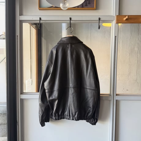 ssstein　  SHEEP LEATHER ZIP SHORT JACKET