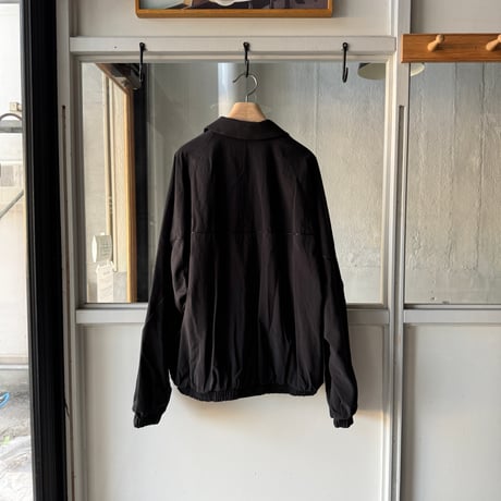 Antwort　LEATHER PIPED COTTON GABARDINE JACKET