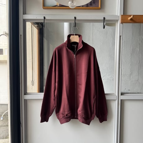 AURALEE　SUPER HIGH GAUGE SWEAT ZIP BLOUSON