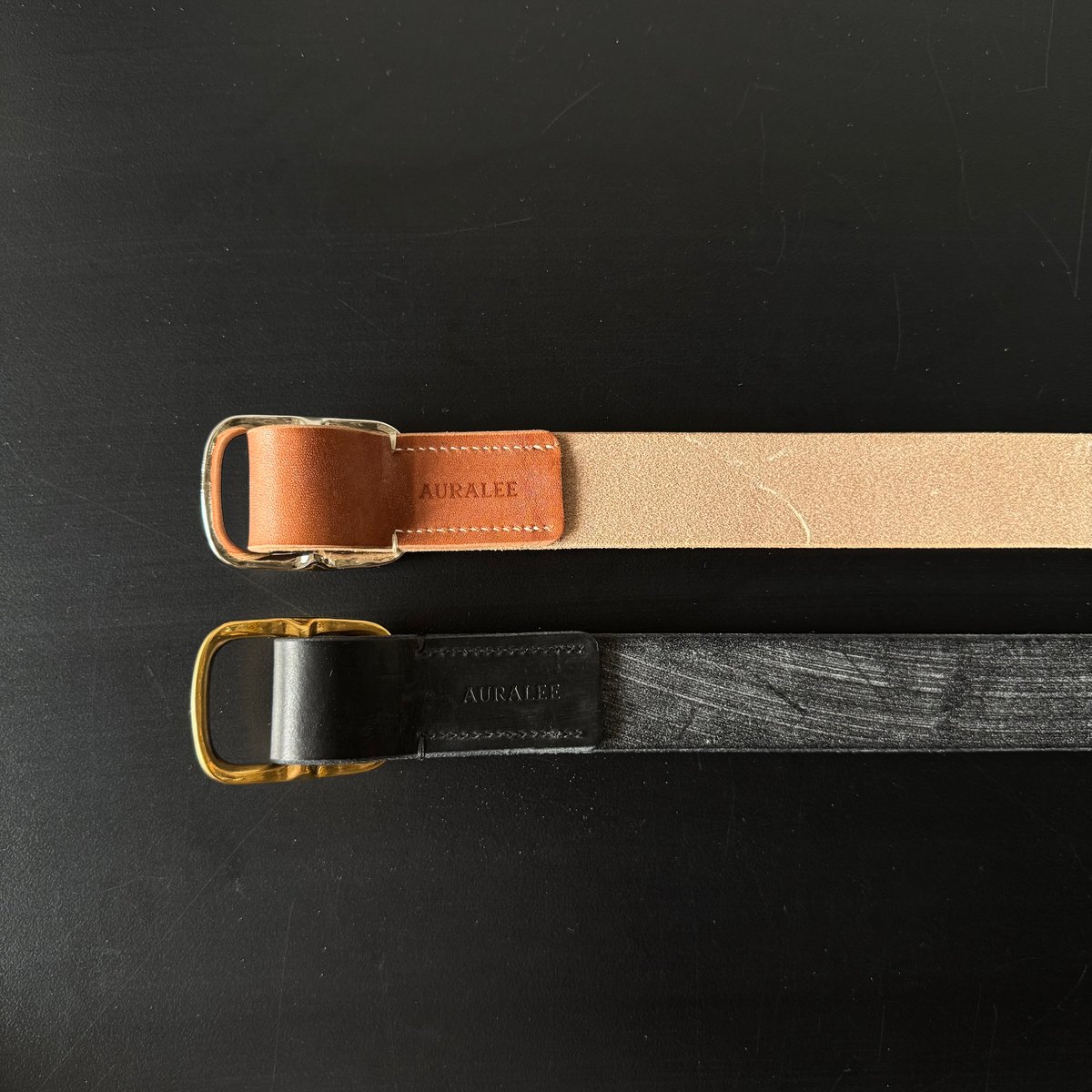 AURALEE REVERSIBLE BUCKLE BELT | Less Higashikawa