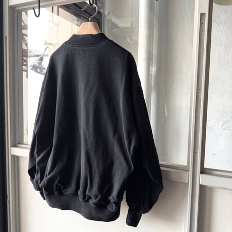 COMOLI　コットンジャージ ジップブルゾン
