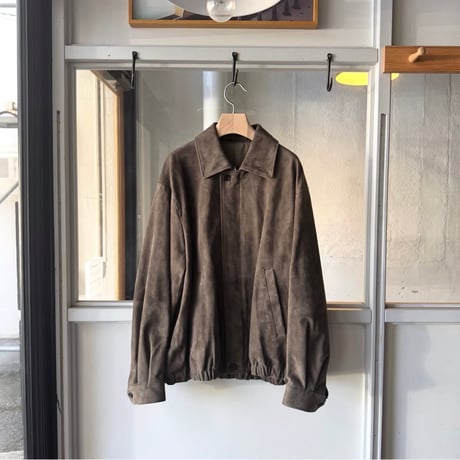 ssstein　  GOAT SUEDE ZIP JACKET