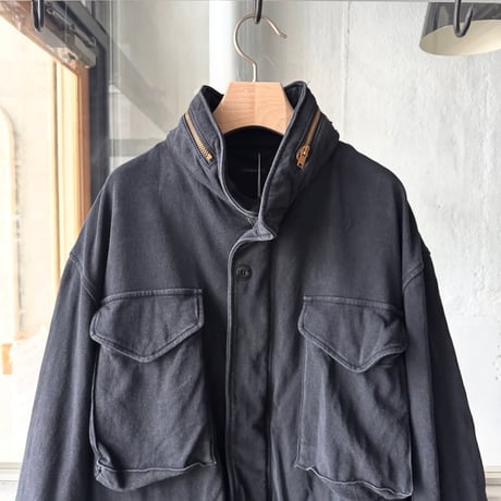 COMOLI　コットンジャージ M65ジャケット