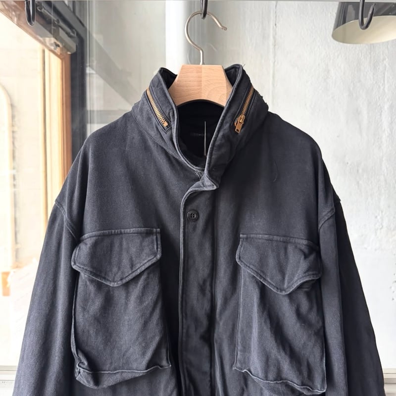 COMOLI コットンジャージ M65ジャケット | Less