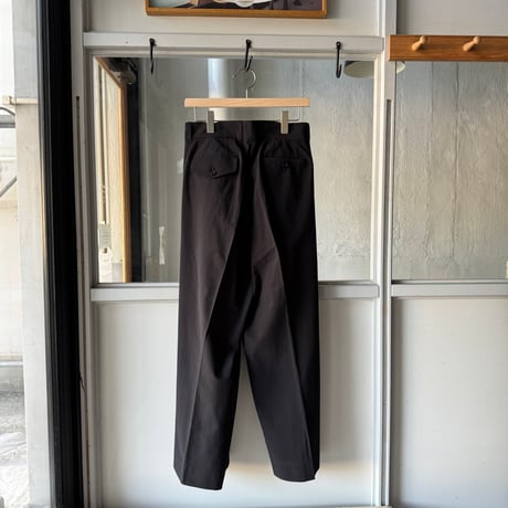Antwort　COTTON GABARDINE WIDE PANTS