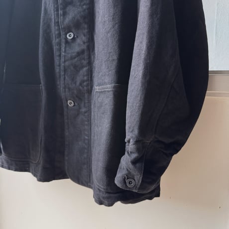 COMOLI　ブラックデニム ワークジャケット