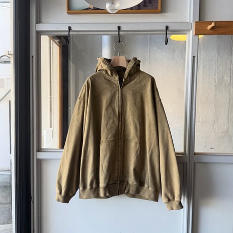 ssstein　  SULFUR DYED OXFORD VINTAGE HOOD JACKET