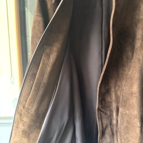 ssstein　  GOAT SUEDE ZIP JACKET