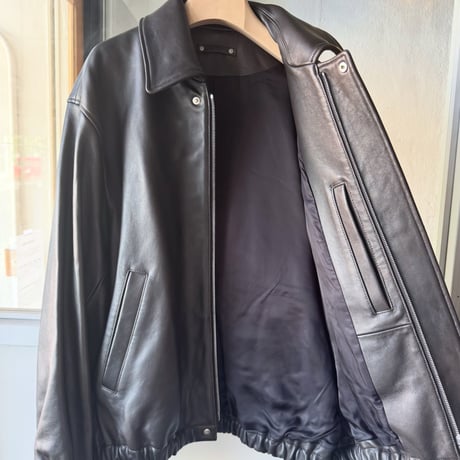 ssstein　  SHEEP LEATHER ZIP SHORT JACKET