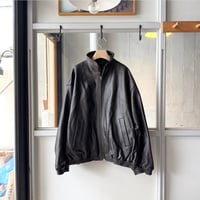 ssstein　  SHEEP LEATHER STAND COLLAR JACKET