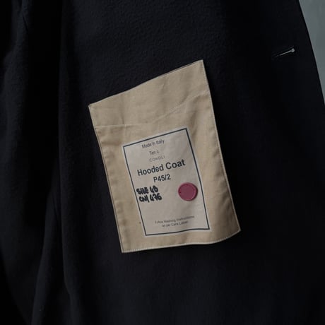 Ten c × COMOLI　HOODED COAT