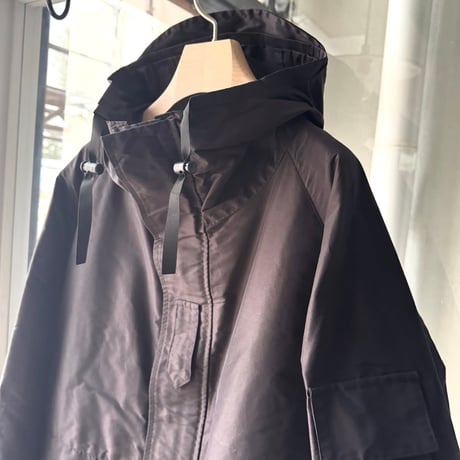 COMOLI　コットンシルク ミリタリーパーカー