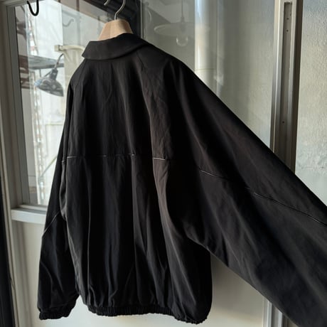 Antwort　LEATHER PIPED COTTON GABARDINE JACKET
