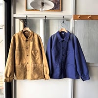 AURALEE　GARMENT-DYED ORGANIC COTTON HEAVY MOLESKIN COVERALL